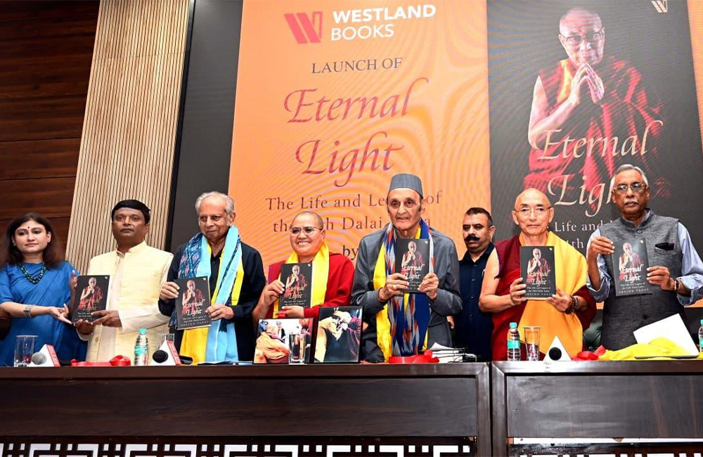Book on Dalai Lama launched ahead of Chinese President Xi Jinping’s arrival for BRICS summit