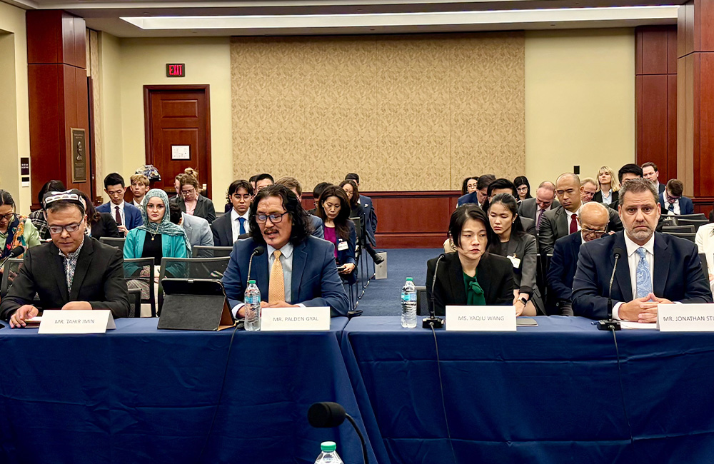 Tibetan testifies at ranking US Congressional Committee members’ hearing ahead of President Xi Jinping’s arrival