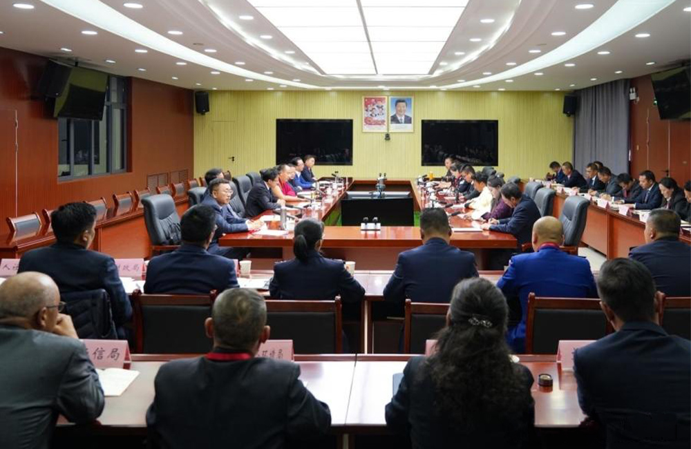 China’s Panchen presides over a symposium on promoting ‘ethnic unity’ in Ngari Prefecture