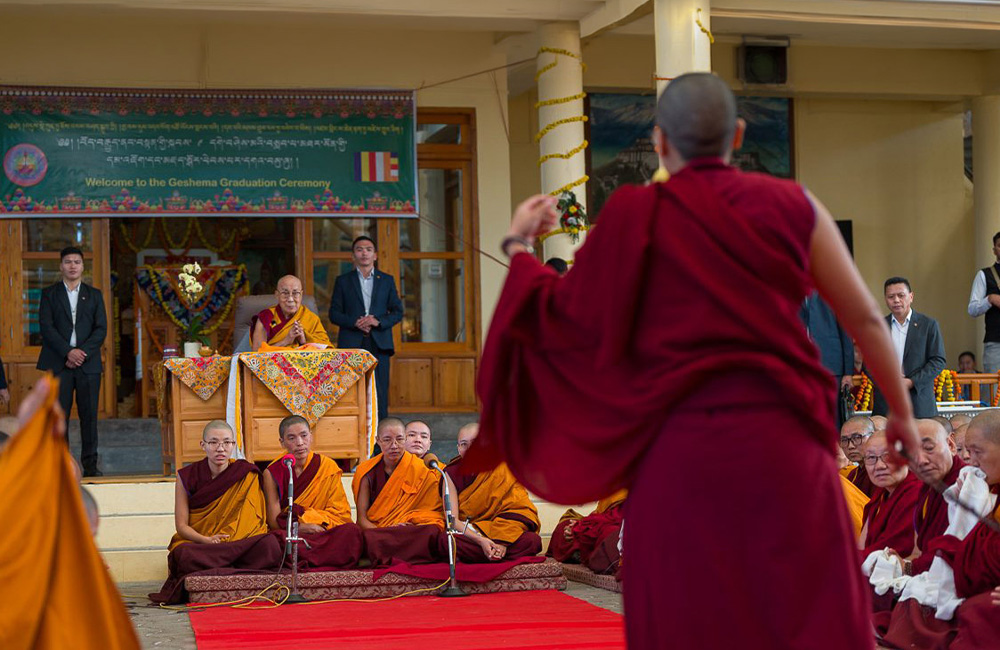 33 more earn Tibetan Buddhists’ top Gelug school degree for nuns